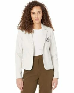 Best Sale ⌛ Tommy Hilfiger Coats & Outerwear Two-Button TH Creast Blazer 😍