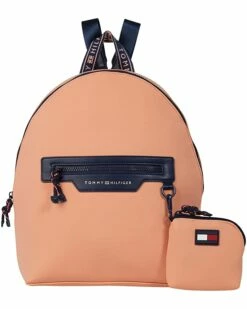 Best reviews of 🥰 Tommy Hilfiger Backpacks Mckenzie II Medium Dome Backpack w/ Pouch - Neoprene 💯