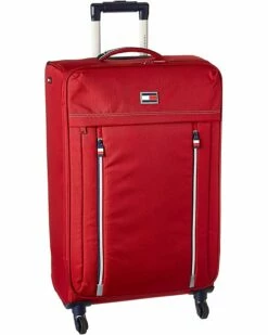 New 🎁 Tommy Hilfiger Luggage 24" Casual XL Softside Upright ✔️