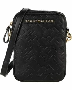 Best deal ๐ Tommy Hilfiger Handbags Boxed Set Phone Crossbody with Card Case Bias Embossed PVC ๐ฅฐ