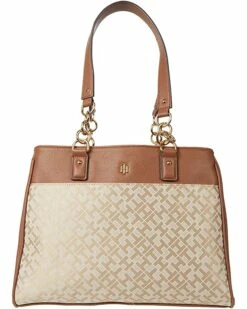 Best Pirce ๐ Tommy Hilfiger Handbags Estella II-Shopper-Geometric Jacquard ๐