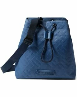 Promo ✨ Tommy Hilfiger Handbags Jillian II-Bucket Satchel-TH Bias Embossed Nylon ❤️ -Tommy Hilfiger Sales Shop 81sfez2ShWL. AC SR736920